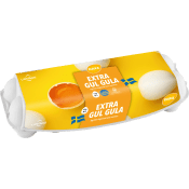 Ägg Extra Gul Gula M/L 12-p Lantägg.