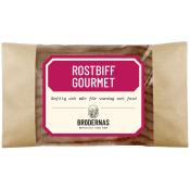 Rostbiff Gourmet skivad 100g Brödernas.