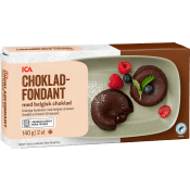 Chokladfondant Fryst 2-p 140g ICA.