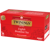 English breakfast te 25-p Twinings.
