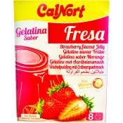 Gelatin Jordgubbsmak ca 170g Calnort.