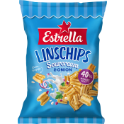 Linschips Sourcream & Onion 90g Estrella.