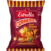 Chips Corners Chili Cheese 160g Estrella.