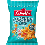 Linschips Ranch & Sourcream 90g Estrella.