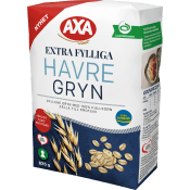 Extra Fylliga Havregryn 825g AXA.