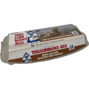 Ägg Bruna 12-pack Torggummans Ägg.