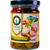 Chilipasta Med Söt Basilika 200g Thai Dancer.