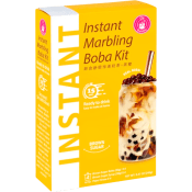 Bubbelte Hemmakit Brunt Socker Instant Boba 240g O'S Bubble.