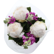 Bukett Pioner med andra blommor large 50cm.