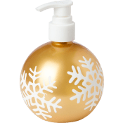 Tvålpump julkula guld 325ml.