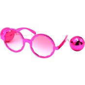 Partyglasögon M Discokulor Rosa 1st Festive.