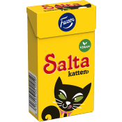Tablettask Salta Katten 38g Fazer.