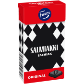 Tablettask Salmiakki pastiller 40g Fazer.
