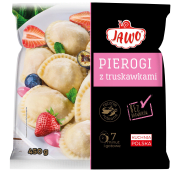 Piroger med jordgubbar 450g Jawo.