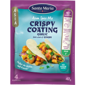 Crispy Coating Garlic Ginger 47g Santa Maria.