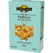 Pasta Fusilli 400g Zeta.