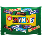 Choklad Mini bag 535g Mars.