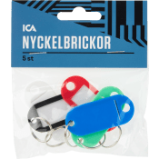 Nyckelbrickor 5p ICA.