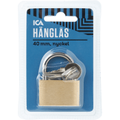 Hänglås 40mm nyckel ICA.