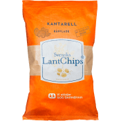 Chips Kantarell Räfflade 200g Svenska LantChips.