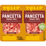 Pancetta Rökt Tärnad 150g Tulip.