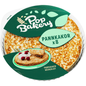 Pannkakor Tunna 8st 540g POP! Bakery.