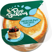 Pannkakor Amerikanska 6-p 240g POP! Bakery.