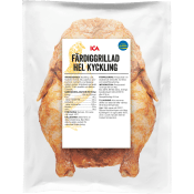 Kyckling hel färdiggrillad 650g ICA.