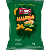 Ostbågar Cheese Jalapeno 70g Herr's.