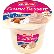 Gräddessert Choklad Nötgrädde 190g Grand Dessert.