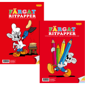 Ritpapper Färgat 500g Sense.