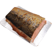 Lax Varmrökt Dubbelfilé Citronpeppar ca 750g Vägga Rökeri.
