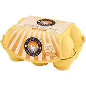 Ägg 6-pack Guldgula L/XL Frigående 6st Ulfstorps Gårdsägg.