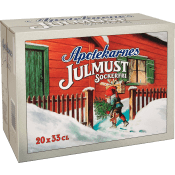 Läsk Julmust Sockerfri Burk Suitcase 6.6l Apotekarnes.