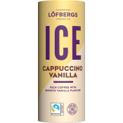 Iskaffe ICE Cappuccino Vanilj 230ml Löfbergs.