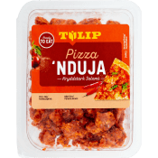 'Nduja Tärnad Salami Pizzatopping 100gTulip.