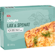 Lasagne lax & spenat 350g ICA.