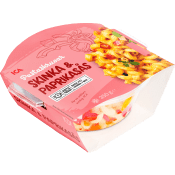 Pasta Skinka & paprikasås Fryst 350g ICA.