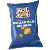 Chips Grillad majs med smör 150g Redhead.