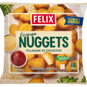 Krispiga nuggets av couscous 400g Felix.