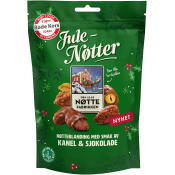 Julenötter med kanel och choklad 150g Den Lille Nöttefabrikken.