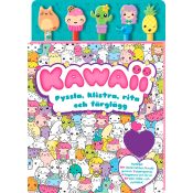 Kawaii : Pyssla, klistra, rita och färglägg.