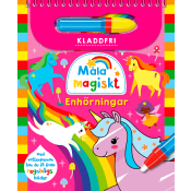 Måla magiskt Enhörningar.