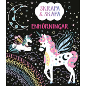 Skrapa & skapa: Enhörningar.