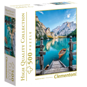 Pussel Braies Lake 500 bitar Clementoni.