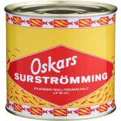 Surströmming 10-12st 475g Oskars.