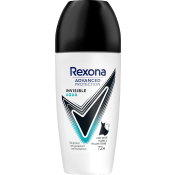 Deodorant 72h Advanced Protection Invisible Aqua Roll On 50ml Rexona.