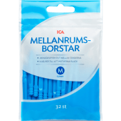 Mellanrumstandborste Medium 0.6mm 32-p ICA.