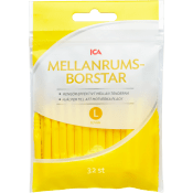 Mellanrumstandborste Large 0.7mm 32-p ICA.