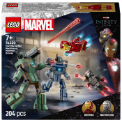 LEGO Marvel Iron Man & War Machine mot Hammer Drones 76320.